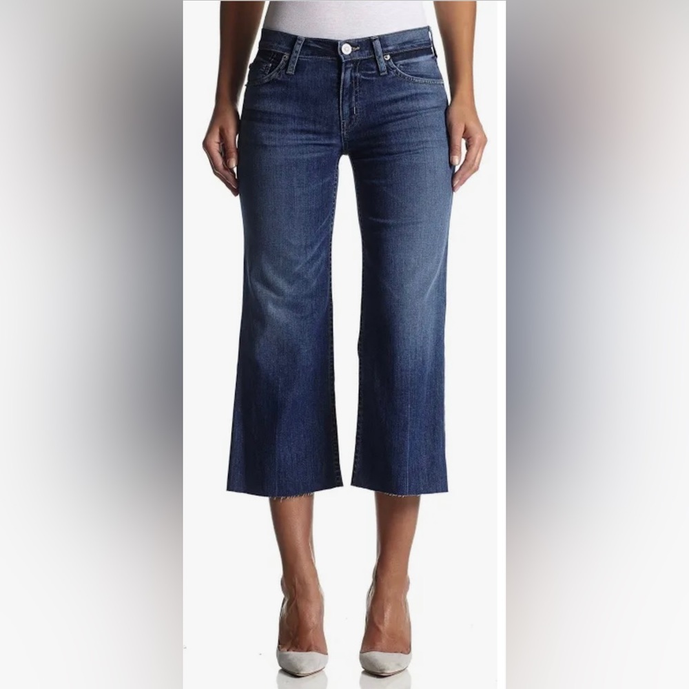 HUDSON - SAMMI Wide Leg Cropped Jeans Size 28